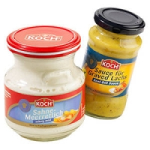 Kochs Sahne-Meerrettich oder Sauce f&uuml;r Graved Lachs