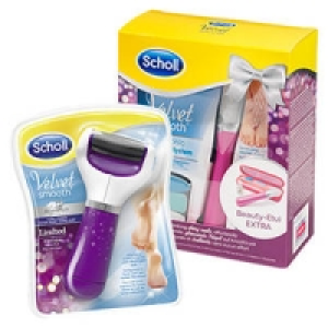 Scholl Velvet Smooth Electronic Nagelpf ege- System mit Beauty-Etui od