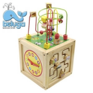 Spiel und Lernwürfel aus Holz