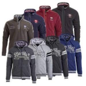 Herren-Fleecetroyer, -Fleecejacke oder -Sweatjacke