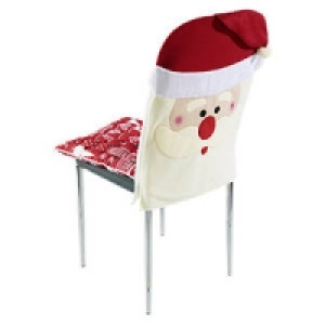 Stuhlhusse Weihnachtsmann