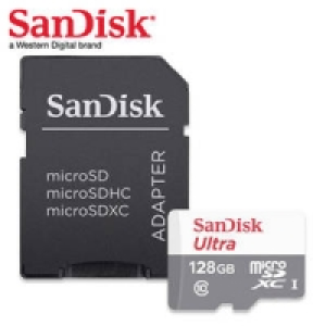 microSDXC-Karte 128 GB mit Adapter 34.95 €