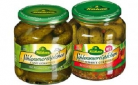 K&uuml;hne Schlemmert&ouml;pfchen G&uuml;rkchen 1.99&nbsp;&euro;