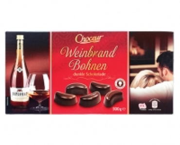 Choceur®Weinbrand- oder Eierlikörbohnen