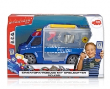 DICKIE TOYS Einsatzfahrzeug mit Spielkoffer