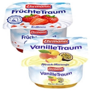 Ehrmann Früchte-, Vanille- oder Grieß Traum