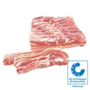 Frischer Schweinebauch