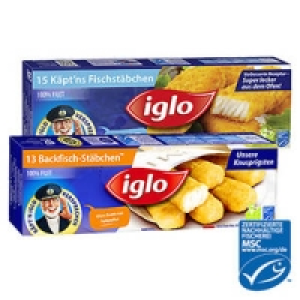iglo Fischst&auml;bchen oder Backfisch-St&auml;bchen