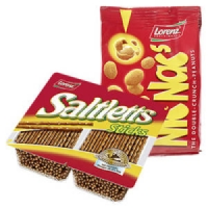 Lorenz Saltletts Sticks oder Lorenz Nic Nac&acute;s