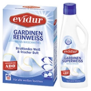 evidur Gardinen-Reinwei&szlig; oder Gardinen-Superwei&szlig;