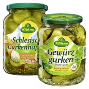 K&uuml;hne Gew&uuml;rzgurken oder Schlesische Gurkenhappen 1.11&nbsp;&euro;