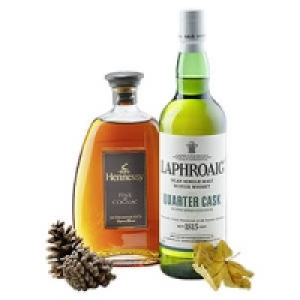Hennessy Fine de Cognac oder Laphroaig Quater Cask Scotch Whisky