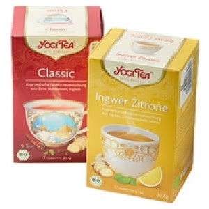 Yogi Bio-Tee Classic oder Ingwer Zitrone 2.49 €