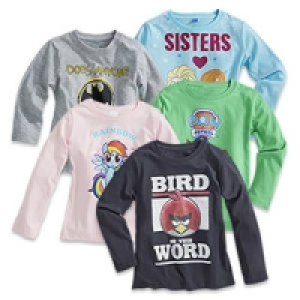 Kinder-Langarmshirt Lizenz