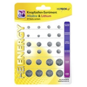 Knopfzellen-Sortiment