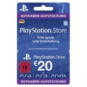 Guthabenkarte - PlayStation Store 20.00 €