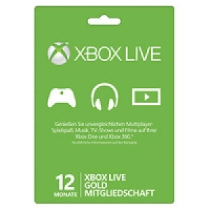 XBOX Live Gold - 12 Monate