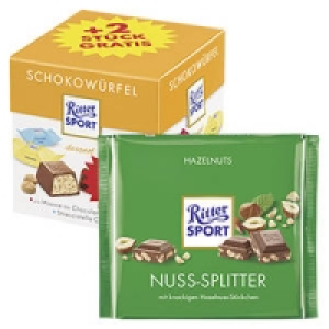 Ritter Sport Schokolade oder Schokow&uuml;rfel