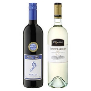 Italien Zonin Classico oder Kalifornien Barefoot 3.99&nbsp;&euro;