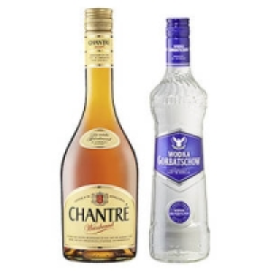 Wodka Gorbatschow, Citron, Chantré Weinbrand oder Cuvée Rouge 5.99 €