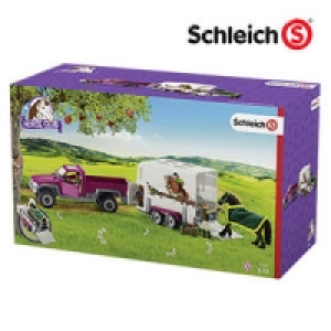 Pick-up mit Pferdeanh&auml;nger
