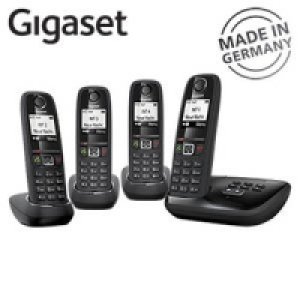 Schnurlos-DECT-Telefon AS405A Quattro