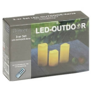 LED-Outdoor-Kerzen-Set