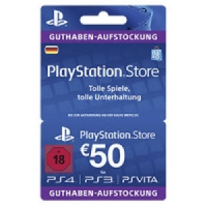 PlayStation Store - Guthaben Aufstockung