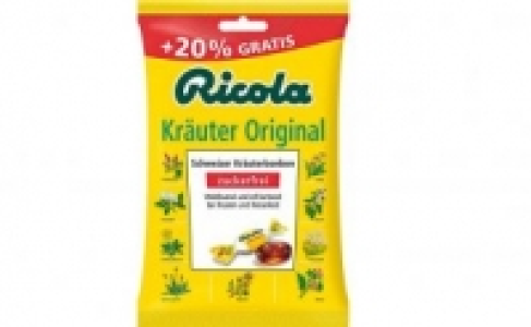 Ricola ohne Zucker 1.49 €