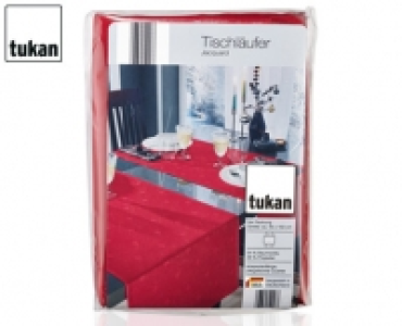 tukan Tischdecke oder Tischläufer, Jacquard