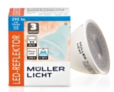 MÜLLER-LICHT LED-Reflektor, nicht dimmbar, 6er-Set