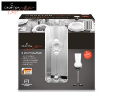 CROFTON&reg; Chefs Collection 6 Grappa-/ Spirituosengl&auml;ser