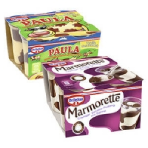 Dr. Oetker Marmorette oder Paula Pudding
