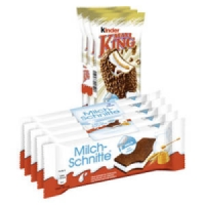 kinder Maxi King oder Milch-Schnitte