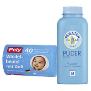 Pely Windelbeutel mit Duft oder Penaten Puder