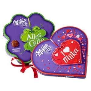 love Milka Geschenkherz, Alles Gute oder Kleines Dankeschön Pralinés 2.99 €