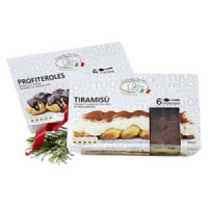 Dolce Italia Tiramis&ugrave; oder Profiteroles