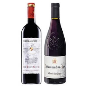 Frankreich Ch&acirc;teauneufdu-Pape oder St. Emilion Grand Cru Tertre du Mou