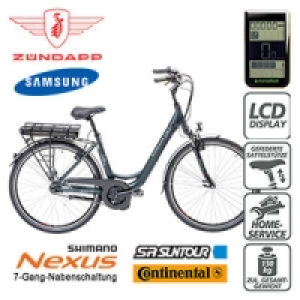 Alu-Elektro-Citybike Green 5.0 28er 1,199.00&nbsp;&euro;