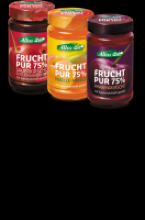 Aufstriche Frucht Pur 75 % 2.47 €