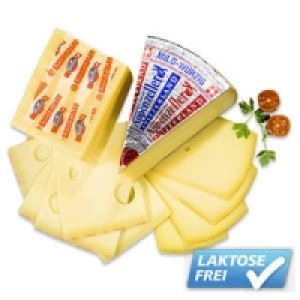 Original Schweizer Emmentaler oder Appenzeller, mild-w&uuml;rzig 1.29&nbsp;&euro;