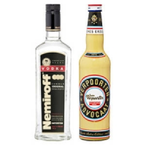 Verpoorten Eierlikör oder Nemiroff Original Vodka