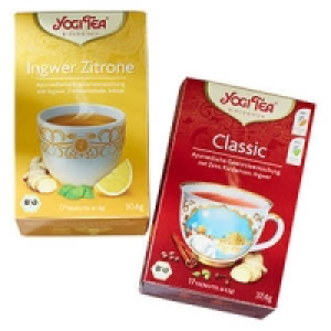Yogi Bio-Tee Classic oder Ingwer-Zitrone