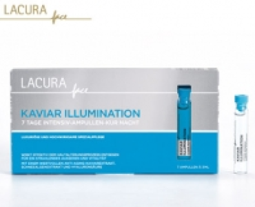 Aldi Süd  LACURA face Ampullen-Kur Kaviar Illumination