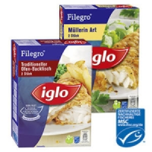 iglo Filegro Müllerin-Art oder Ofen-Backfisch 1.77 €