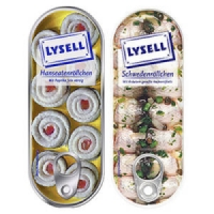 Lysell Gek&uuml;hlte Fischfeinkost Hanseaten- oder Schwedenr&ouml;llchen 1.79&nbsp;&euro;