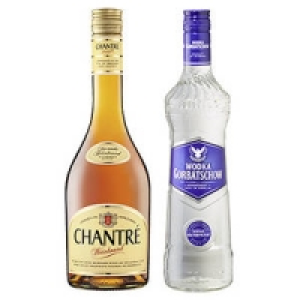 Chantré Weinbrand, Cuvée Rouge, Wodka Gorbatschow oder Citron 5.99 €