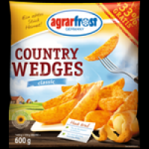 Agrarfrost Country Wedges oder Steakfrites