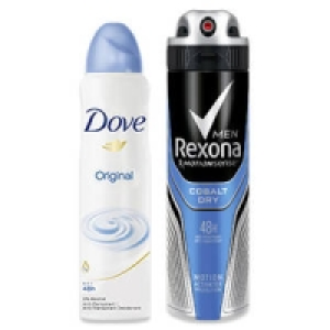 Rexona oder Dove Deo-Spray 1.39&nbsp;&euro;