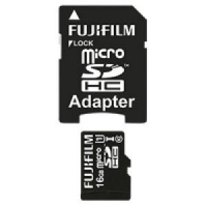 Highspeed-microSDHC- Karte 16 GB mit Adapter 7.99 €
